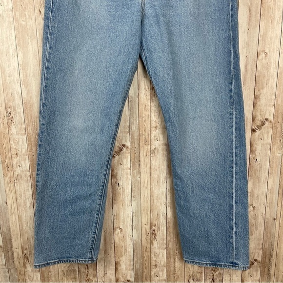 Levi’s Wedgie Straight Fit Denim Jeans Size 31 x 28 Women IRREGULAR - Picture 4 of 14